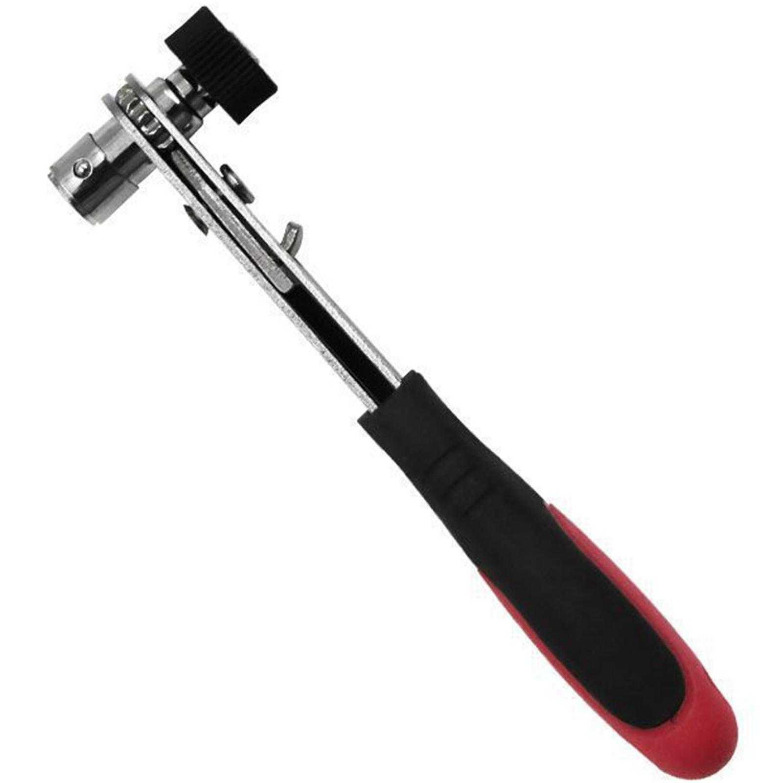 

Двусторонняя отвертка с торцевой головкой 1/4 дюйма, трещоточный ключ, двусторонняя ручной инструмент для многократного использования и простоты операций