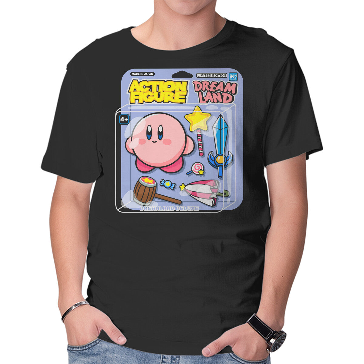 Unisex Crew Neck T-Shirt Action Figure Graphic Short Sleeve Casual Tee XXXXL
