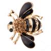 Yousheng Colorful Bee Design Brooch, Compact Size Enamel Safety Pin, Commuting Accessory for Suits Coats Scarves