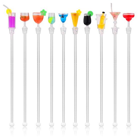 

10 шт. ковш для перемешивания, бар, лужица, палочки для мадлера, мешалка, коктейльные палочки