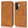 For Samsung Galaxy A26 5G Case PU Leather Calf Textured Magnetic Closing Smart Phone Cover