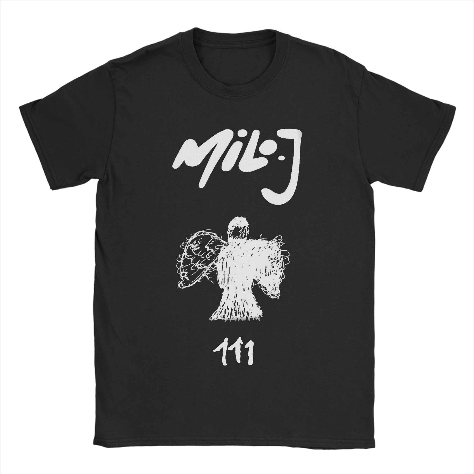 

Fashion MMilo j Rapper TShirt for Unisex Round Neck Cotton T Shirt Short Sleeve Tee Shirt Graphic Printed Clothes XL