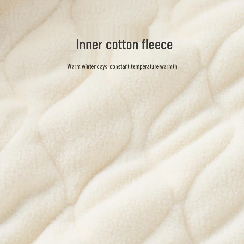 Youqi Baby Winter Fleece-Lined Warm Cotton Jacket