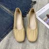 Women Flat Shoes Casual Shoes Fashion Square Toe Slip-on Lofers Ladies Non-slip Breathable Women Moccasins Zapatos Mujer 2024
