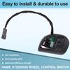 Radio Control Switch 5RQ10DX9AC Steering Wheel Control Switch Steering Wheel Paddle Shifter Fordodge Fordodge Chrysler