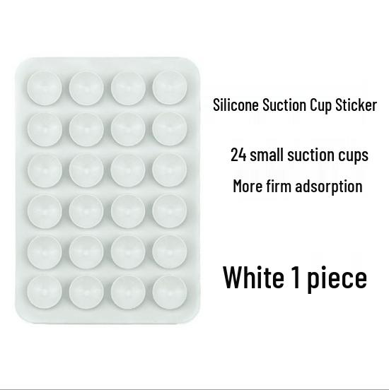 Multifunctional Non-Slip Silicone Phone Holder with 24 Strong Suction Cups