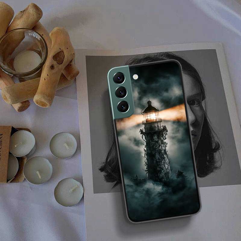 Lighthouse Phone Case For Samsung Galaxy S22 S25 Ultra S21 S10 Plus S26 Edge S20 S23 S24 FE Cover Silicone Soft TPU Clear Sh