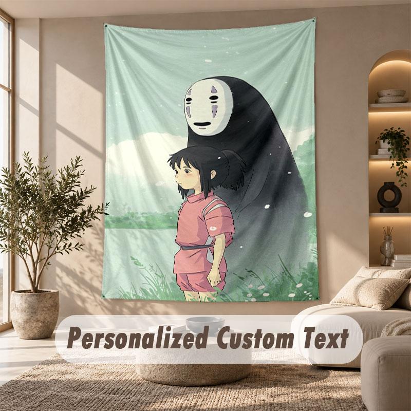 Wall Hanging Tapestry Art Cloth Bedroom Room Background DecorSpirited Away