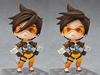 Nendoroid Overwatch Tracer Classic Skin Edition Painted Movable Figure Non-scale ABS&PVC