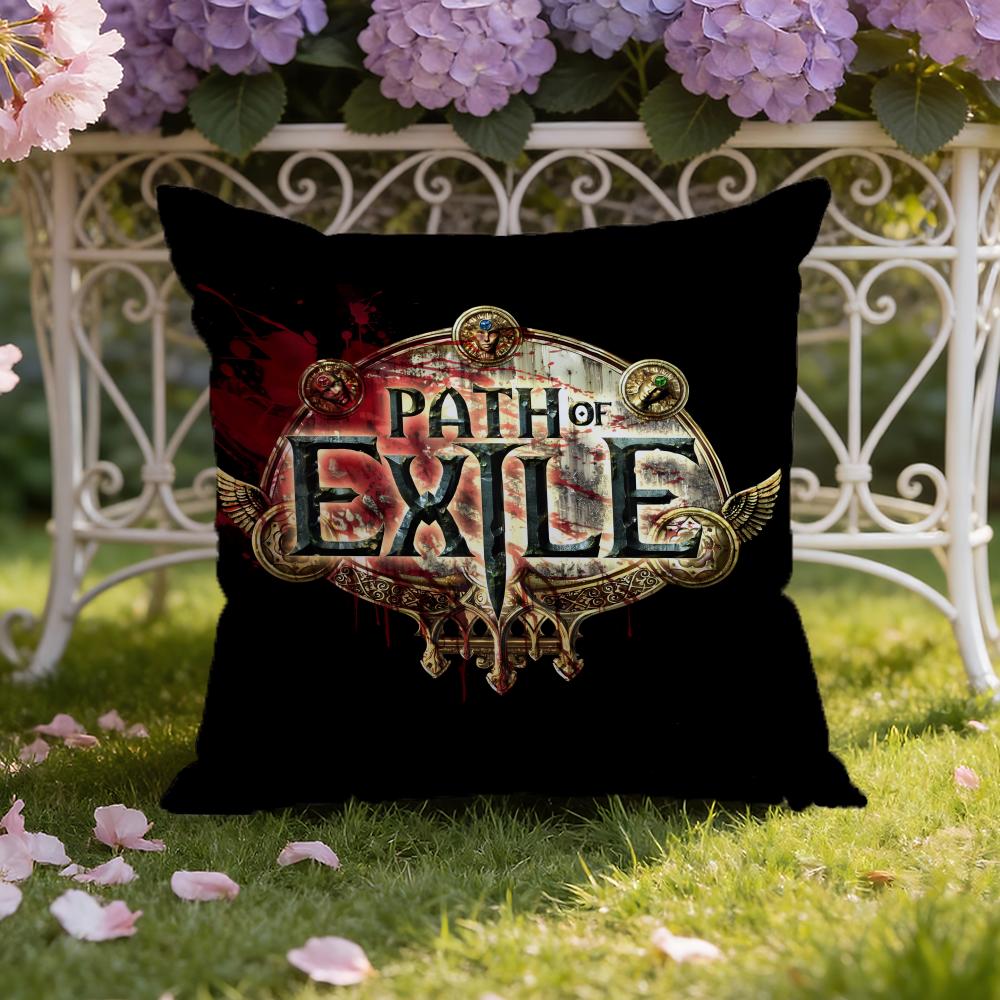 GamePath of Exile Cushion Cover Home & Car Dual-Scene Pillow Cover: Reversible for Premium Comfort