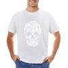 Pitbull Dog Halloween Skull Funny Horror Costumes T-shirt Boys Whites Quick-drying Mens T Shirt