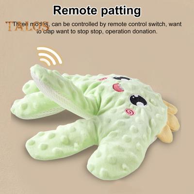 Baby Soothing Palm Baby Patter Automatic Baby Slap Sleep Toy with Remote Control Red Bean Filling Adjustable Speeds Infant Soothing Sleep Aid