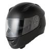 ISHINO SHOKAI LIBERTER 736 Full-Face Motorcycle Helmet, ISN21402, Free Size (Approx. 57-60cm), Matte Black