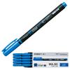 Tombow Pencil Fluorescent Kei Coat Blue Pen Polymer Coated Single 10 Pen, 80, (Strong Tip! Core), Type, Pens, WA-SC89-10P