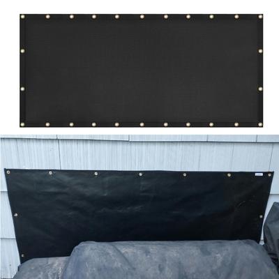 BBQ Fence Heat Shield Fireproof Fence Cover BBQ Grills Mats Fireproof Outdoor Deck Refrigerator Cover Easy To Use