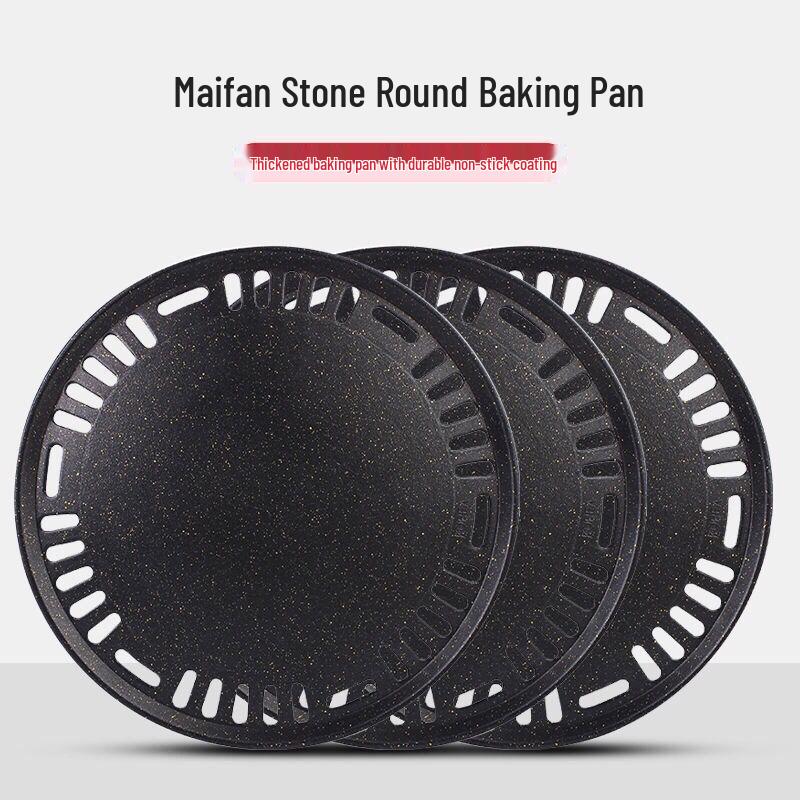 Rauchloser Antihaft-Koreanischer BBQ-Holzkohlegrill für den Außen- und Innenbereich