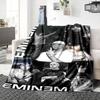 1Pc Eminem'S Urban Style Blanket For Couch Bed Plush Cozy Fuzzy Blanket Super Soft Warm Blankets For Fall And Winter 091895