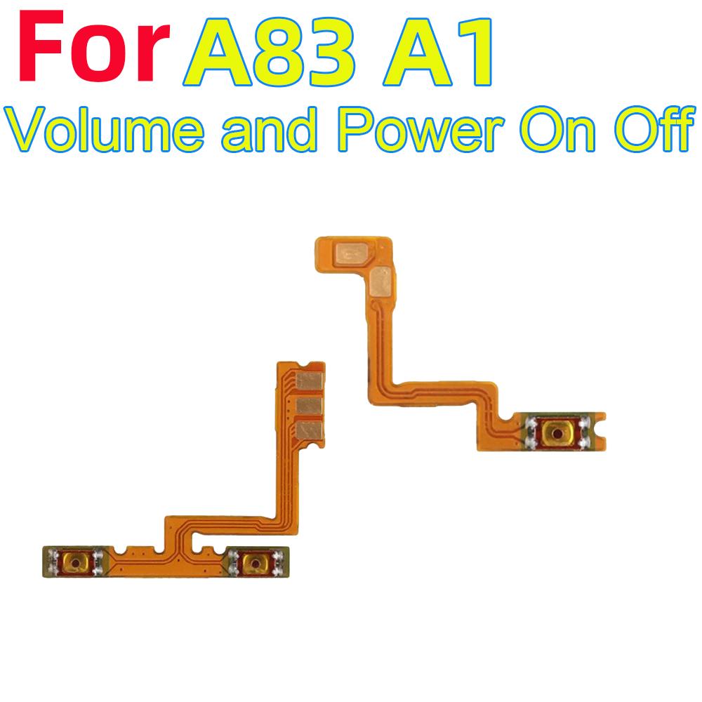 Power ON OFF Mute Switch Control Key Volume Button Flex Cable for OPPO A83 A1 Power On Off Volume