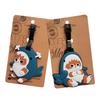 Luggage Tag Pendant Shark Cat Capybara Cartoon Cute Luggage Tag Cartoon Suitcase ID Address Holder Baggage Boarding Portable Pendant