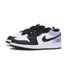 Jordan Air Jordan 1 Vintage Basketball Shoes Men's Low Top Black Purple 553558-131(Team85-S-BOX-A)