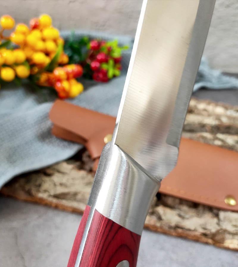 Edelstahl Küchenmesser Kochmesser Fleisch Obstmesser Kochmesser Scharfes Messer Jagdmesser Angelmesser