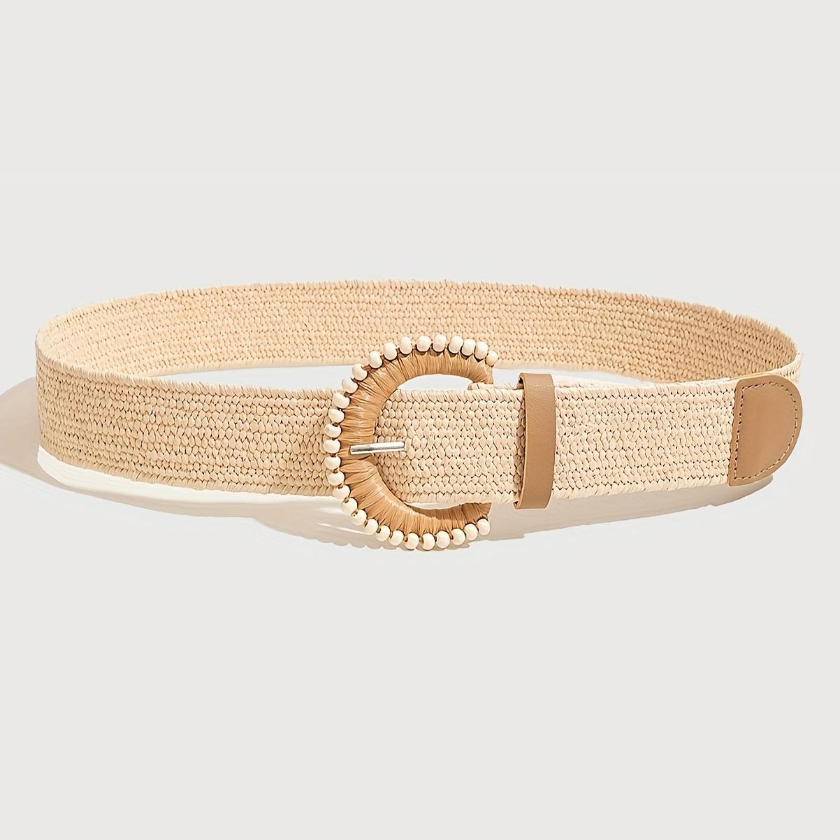 

Women s Waist Belt, Spring and Summer Bohemian Woven Belt, Beach Vacation Outfit Suitable for Summer Beach бежевий