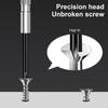 H7EE 6Pcs Multifunctional Small Screwdriver,Steel Screwdriver Hand Tool for Eyeglass, Sunglasses, Electronics