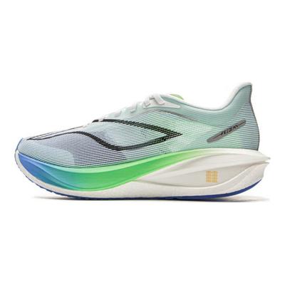 Scarpe da Corsa Li Ning Feidian 5 Challenger Tecnologia Ultraleggera Uomo Sneakers Grigio Verde ARMV001-8