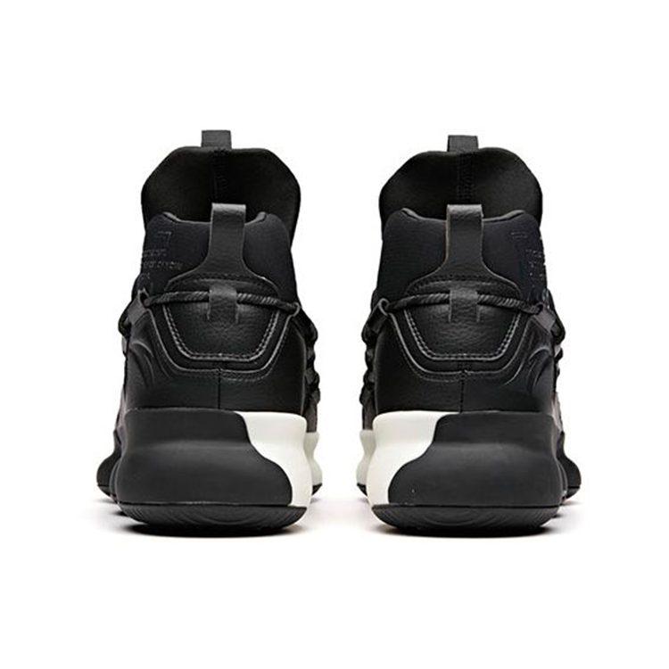 Anta Sky Ready 2 Mid Top Performance Basketball Shoes Men's Black White 91841193-2