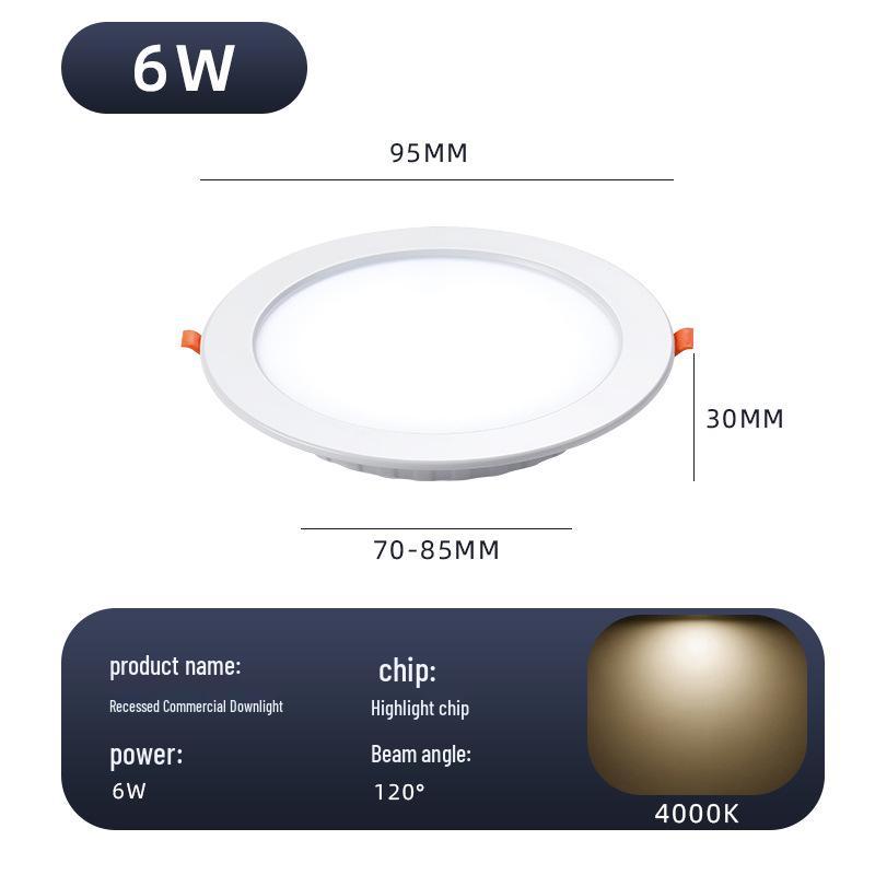 

Встраиваемый потолочный светильник 4-дюймовый 12-круглый или 6-дюймовый 18-отверстие, 15-ламповый