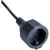 AKYGA Power Cable AK-PC-13A Adapter C14 / CEE 7/4 Schuko Cable 1m