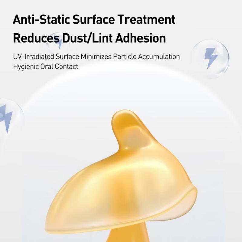 Philips נשכן מרגיע חניכיים אוונט ביוניק אגודל נשכן ביוניק אצבע מרגיעה - זהב ענברי