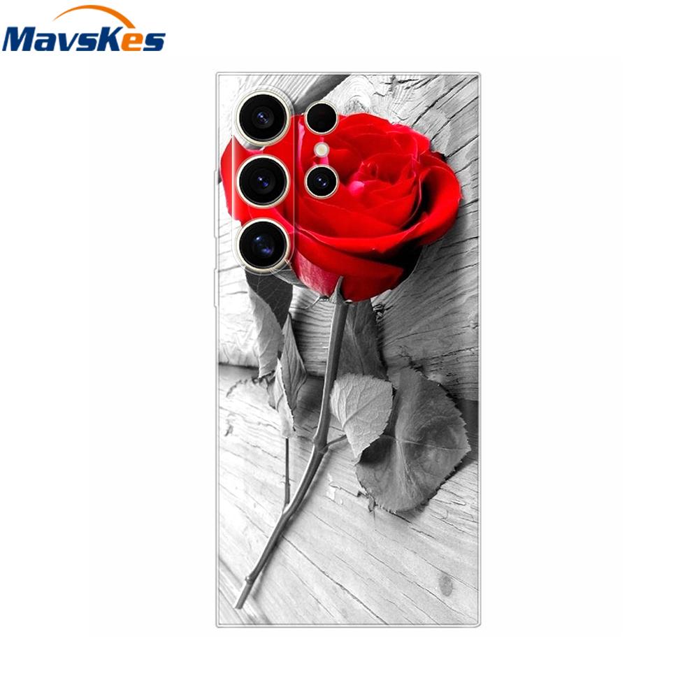For Samsung S25 Ultra Case Clear TPU Soft Fashion Silicone Phone Case For Samsung Galaxy S25 Plus Back Cover S 25 Fundas Para