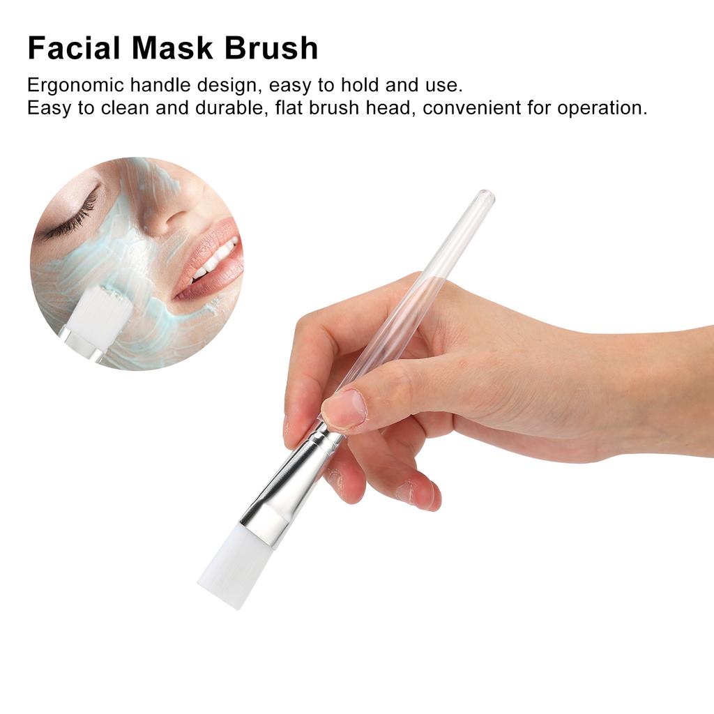 Professioneller Beauty Schlammmaskenpinsel Tragbarer Weicher Gesichts-Tonmaskenapplikator Make-up Pinsel