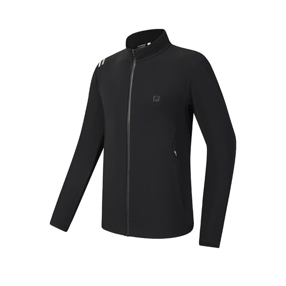 

FILA Golf Series Fashion Simple Classic Sports Casual Versatile Comfortable Knitted Jacket Men jackets Legendary-Blue A11M625501FNV XL
