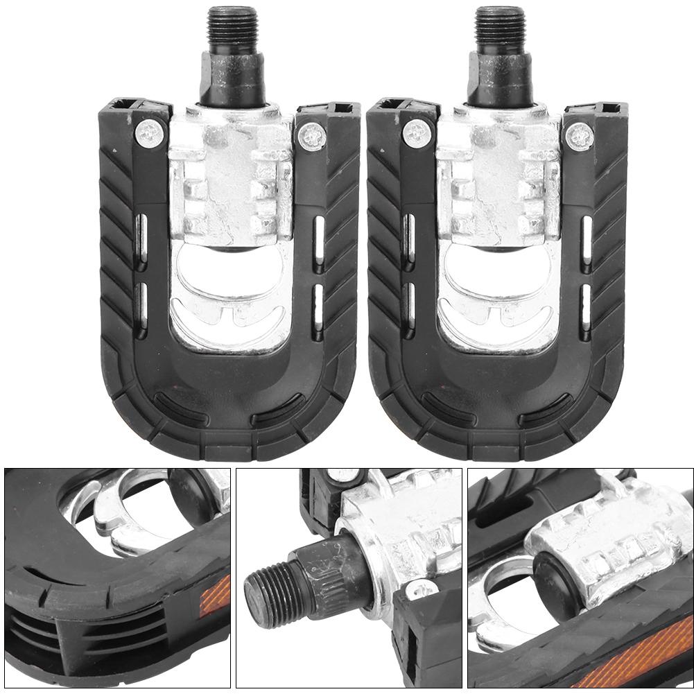 1 Pair Aluminum Alloy Mountain Road   Bike Folding Pedal Cycling Part
