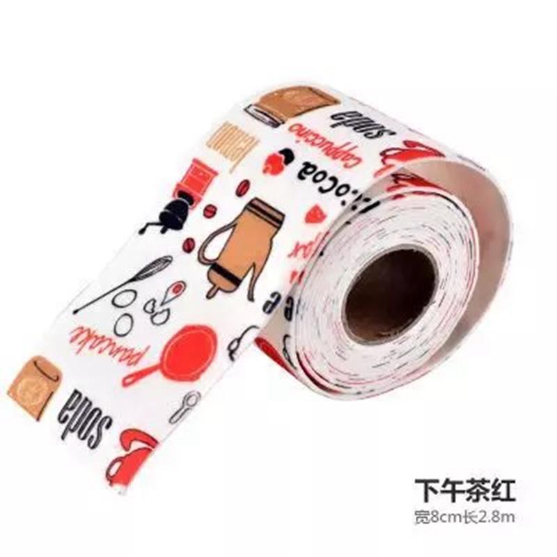 1pc Bathroom Waterproof Wall Stickers Sealing Tapes PVC Adhesive Sealing Strips Sink Edge Tape Kitchen Bathroom Accessories