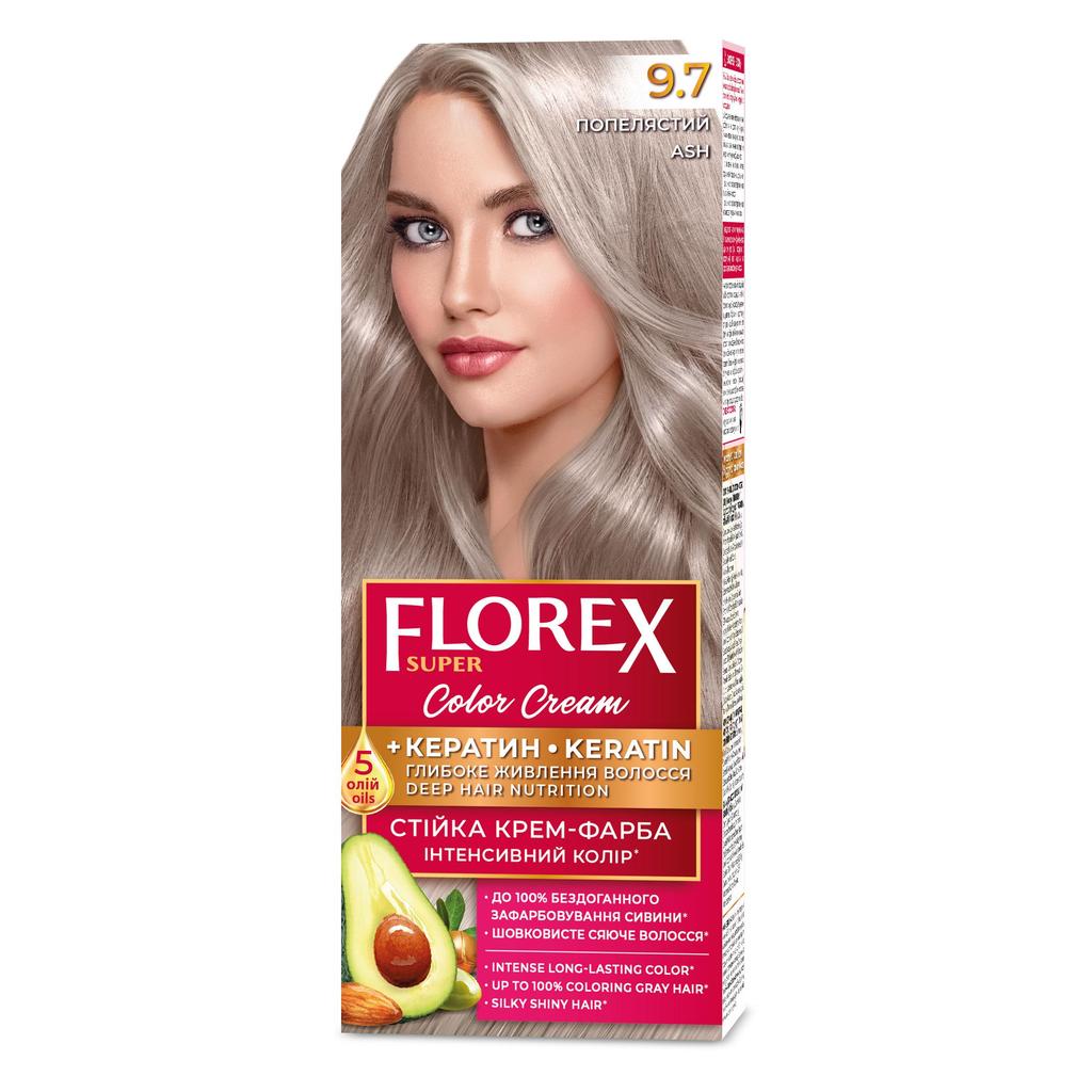 Florex Super Permanent Hair Dye Cream - Give Your Hair Deep Nourishment, Makes Your Hair Soft and Silky-shiny.