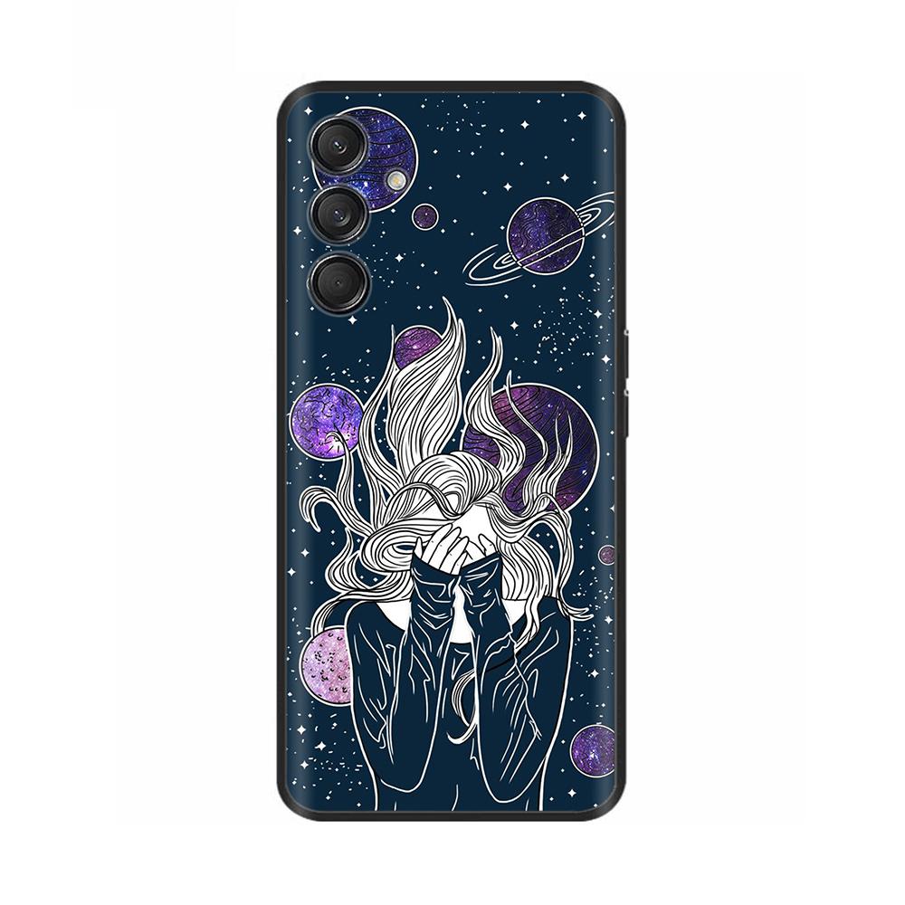 Case For Samsung Galaxy M15 M55 F15 5G Soft Silicone Back Cover For Samsung M15 SM-M156B M556B Phone Protective Shell Cases Para