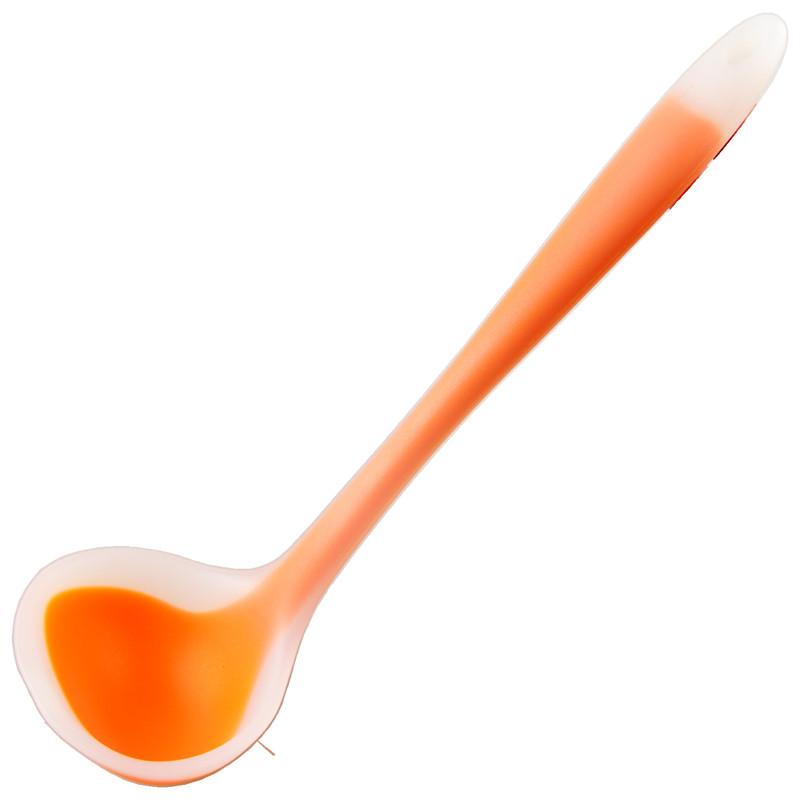 Silicone Ladle Tablespoons Kitchen Cookware Set Food Container Tourist Dishes Non-stick Pan With High Temperature Resistance