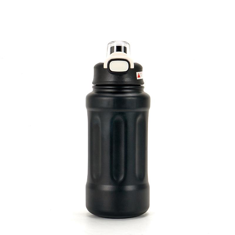 316 Stainless Steel Insulated Cup, Large Capacity Fitness Water Bottle, Outdoor Sports Straw Cup for Men