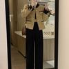 French Small Fragrant Jacket for Women's New Year, Korean Autumn and Winter High-end Celebrity Small Short Top
