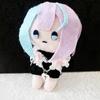 Heart Choker with Ribbon for Plush Toys [White X Pink] Otaku Activity Goods G.triger Plush Clothes for Plushies [Used]
