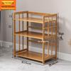 3-Tier Bamboo Kitchen Storage Rack