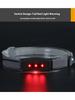 Led Mini Multi-Function Rechargeable Headlight Cob Outdoor Adventure Fishing Bright Light Flashlight
