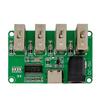 USB2.0 Splitter 4 In 1 USB C Splitter USB2.0 Splitter Adapter USB Extender Docking Station Module for PC Keyboards