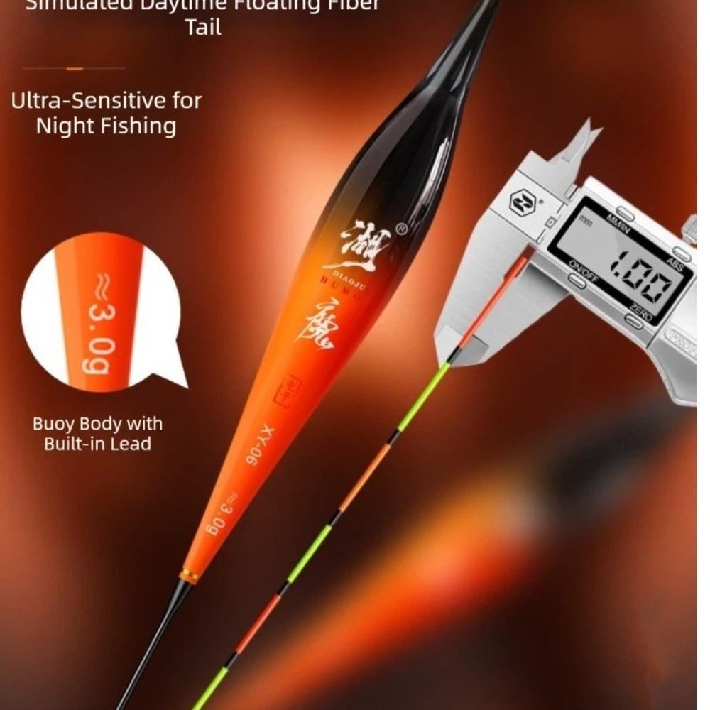 Highly Sensitive Remind LED Fishing Float Gravity Sensor Night Fishing Float Night Fishing