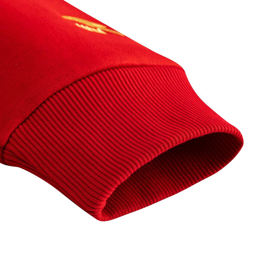 Anta Good Things Happen Life Series Hooded Sweatshirt Spring 2026 Men sweatshirt Deep-Red 152618707N-1