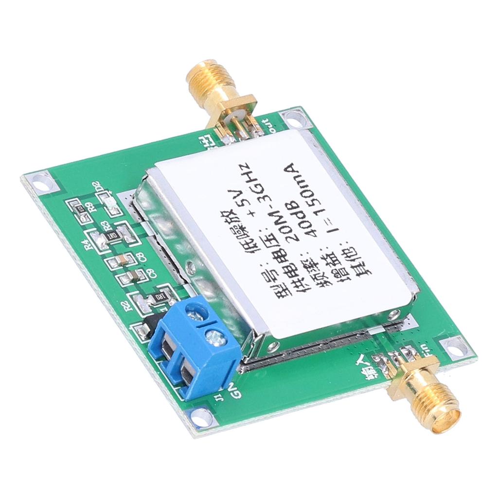 LNA2‑20M‑3G‑40DB 5V RF Low Noise Amplifier RF WideBand Amplifier for FM Radio Remote Control Receiver