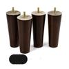 Conical Durable Replacement TV Cabinet Chair Sofa Leg Furniture Leg Table Feet for Coffee Table